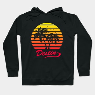 Destin 80s Sunset Hoodie